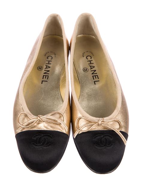 chanel ballerina flat shoes